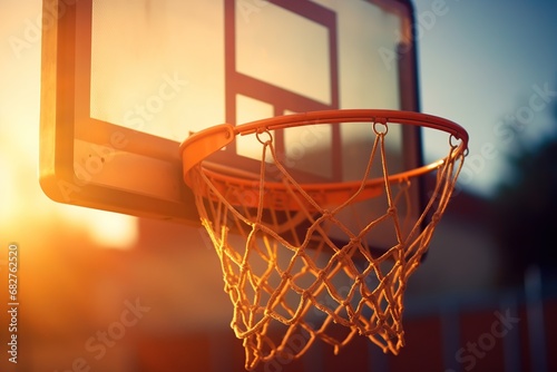 High hquality basketball hoop images, Generative AI