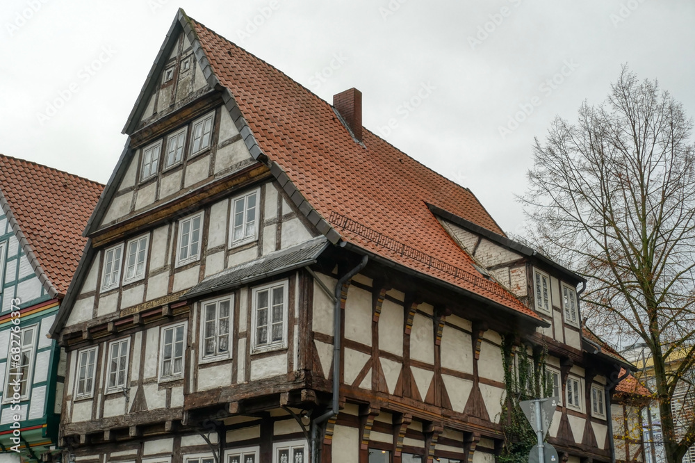 Schönes mittelalterliche Fachwerkgebäude in Celle