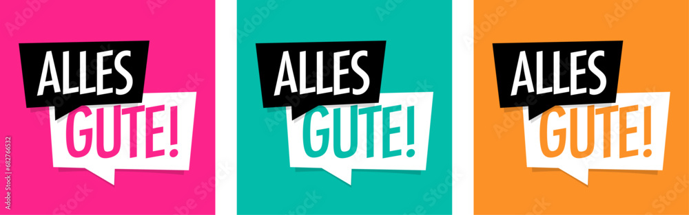 Fototapeta premium Alles gute