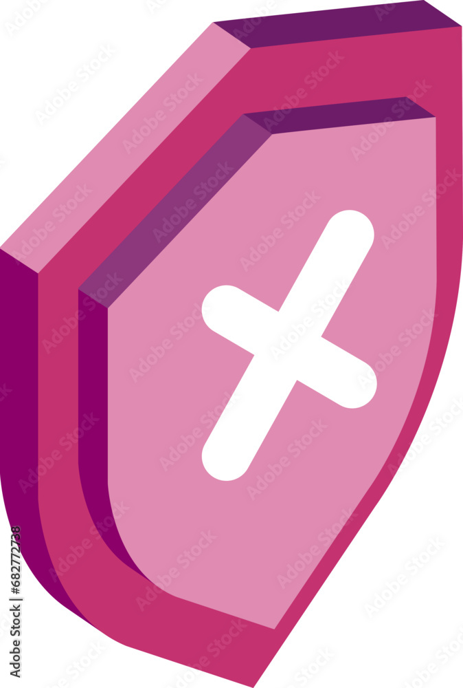 Fototapeta premium 3D security shield