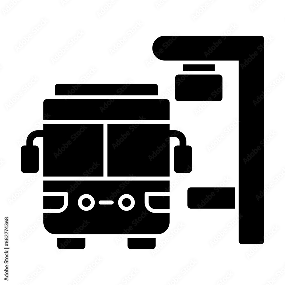 Bus Stop Icon Bus Stop Icon