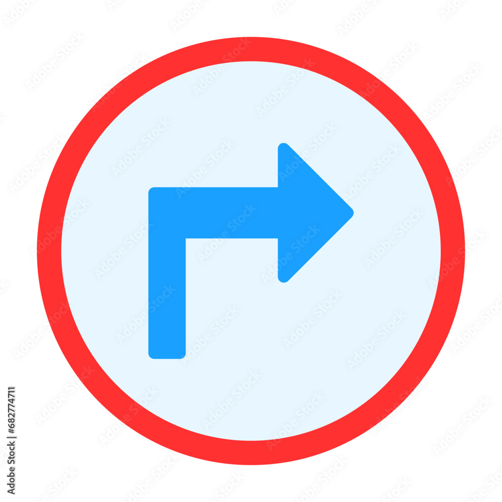 Turn Right Icon