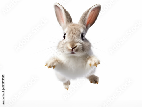 cute rabbit animal while background