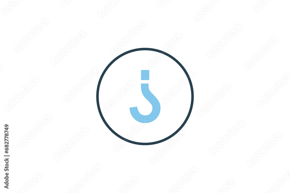 inverted question mark icon. icon related to confusion. flat line icon style. simple vector design editable inverted question mark icon. icon related to confusion. flat line icon style. simple vector design editable