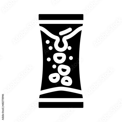 liquid timer fidget toy glyph icon vector. liquid timer fidget toy sign. isolated symbol illustration