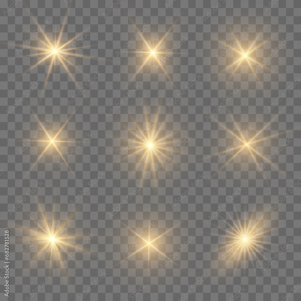 Sunlight The effect of lightning and lighting, set of zippers, thunderstorm and lightning, symbol of natural strength or magic, light and shine, abstract, electricity and explosion, vector illustratio Sunlight The effect of lightning and lighting, set of zippers, thunderstorm and lightning, symbol of natural strength or magic, light and shine, abstract, electricity and explosion, vector illustratio