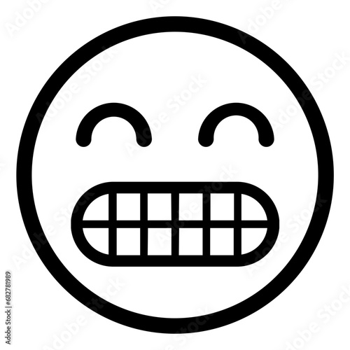Outline Emoticon Illustration