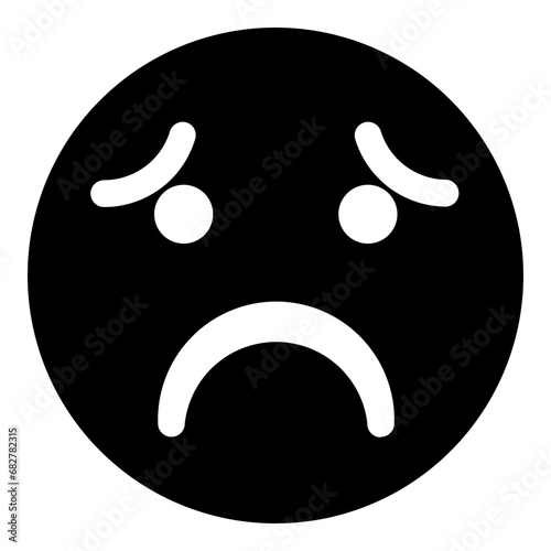Solid Emoticon Illustration