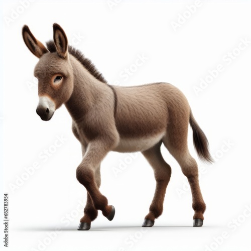 donkey in front of background