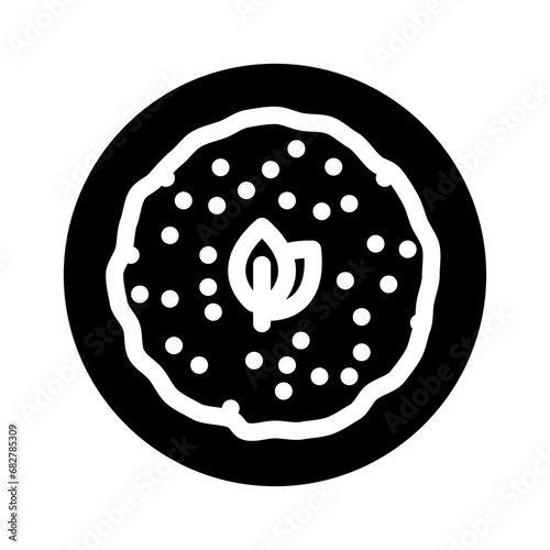 ezogelin soup turkish cuisine glyph icon vector. ezogelin soup turkish cuisine sign. isolated symbol illustration
