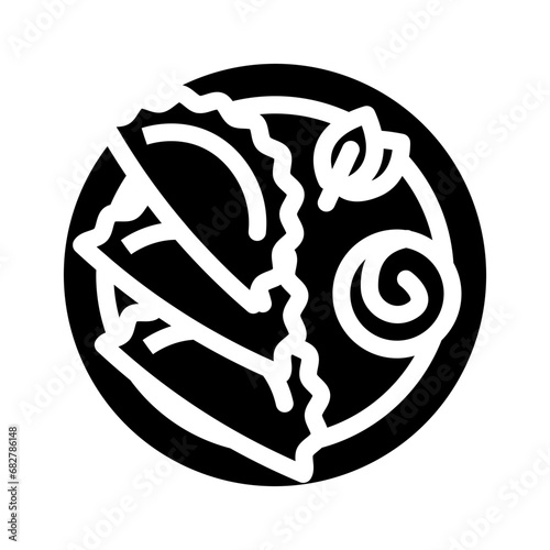 manti dumplings turkish cuisine glyph icon vector. manti dumplings turkish cuisine sign. isolated symbol illustration