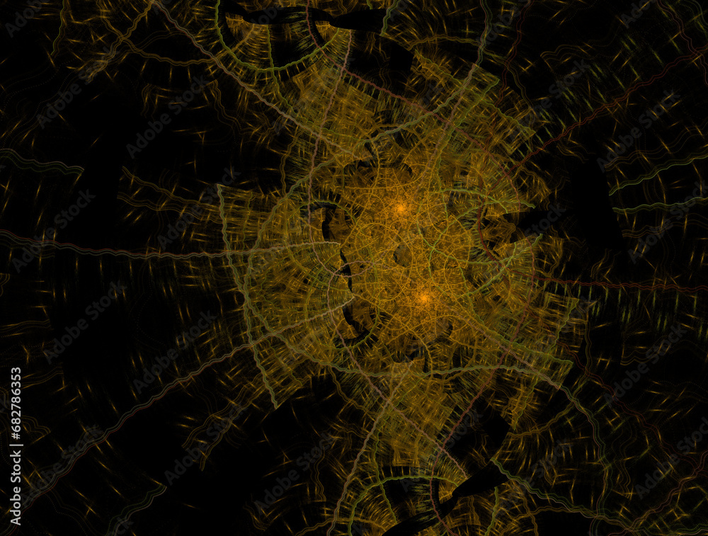 Obraz premium Imaginatory fractal abstract background Image