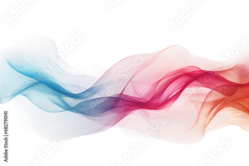 Aquatic Ink Isolated on Transparent Background. Ai