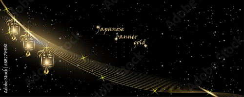 Golden glitter splashes on a bokeh background. Glitter lights grunge background, gold glitter defocused abstract Twinkly Lights Background. Hand drawn vector . Line art style design.