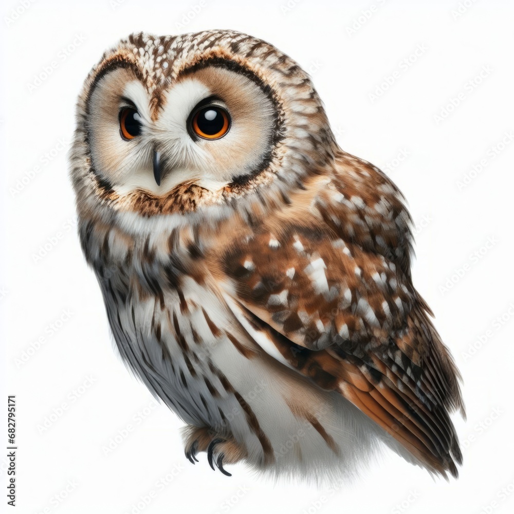 Naklejka premium great horned owl