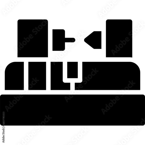 Lathe Machine Icon