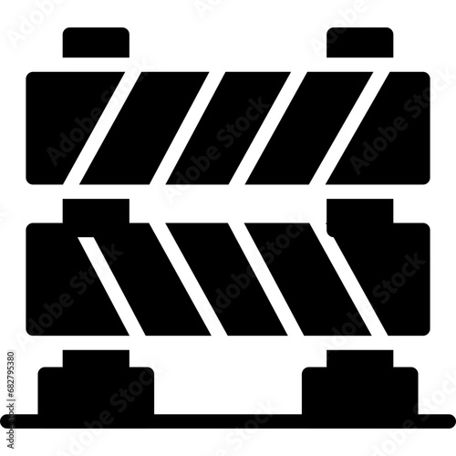 Road Barrier Icon