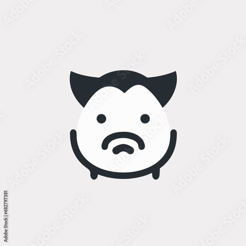 Pig in cartoon, doodle style. Isolated 2d vector illustration in logo, icon style, Eps 10. AI Generative