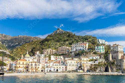 Minori n der Provinz Salerno in der Region Kampanien an der Amalfiküste