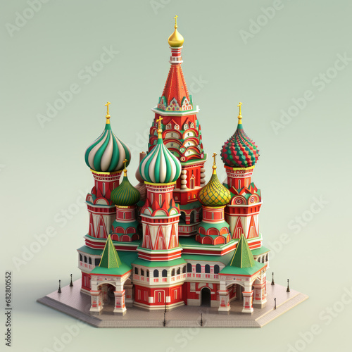 Saint Basil s Cathedral Miniature Display from Russia. The Cathedral of Vasily the Blessed  commonly known as Saint Basil s Cathedral  is an Orthodox church in Red Square of Moscow  and now a museum.