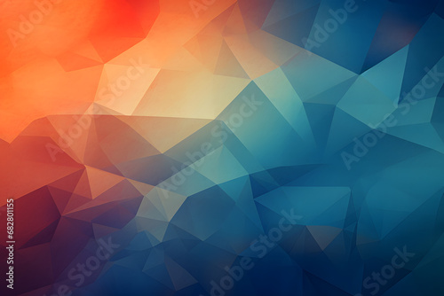 Abstract Wallpaper Featuring Irregular Polygonal Shapes with a Dark Gradient of Colors