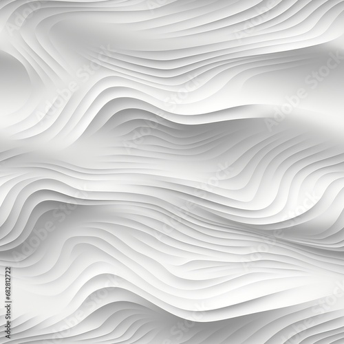 Abstract White Waves Texture Background