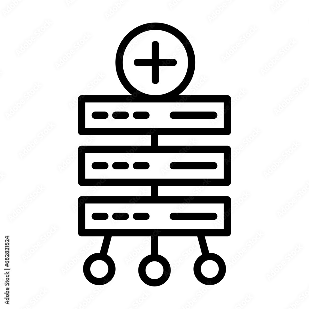 Obraz premium Database Icon