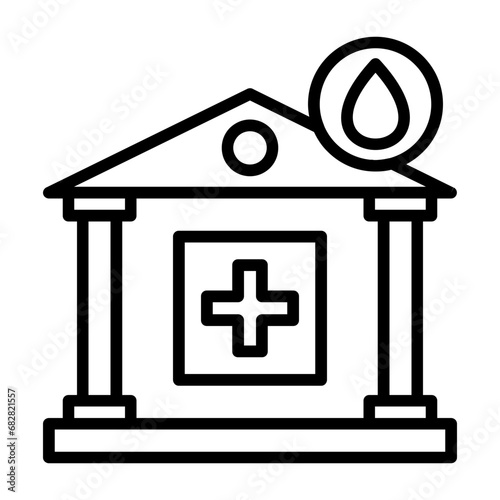 Blood Bank Icon