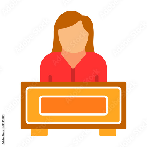 Receptionist Icon