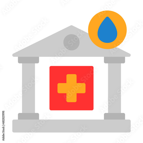 Blood Bank Icon