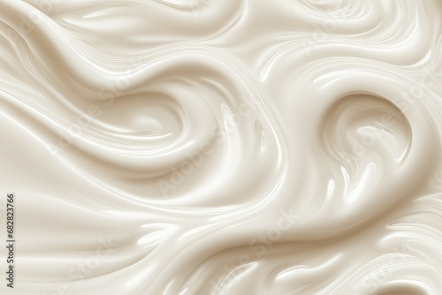 yogurt creamy liquid or yoghurt cream melt splash flowing background vector white milk splash or icecream
