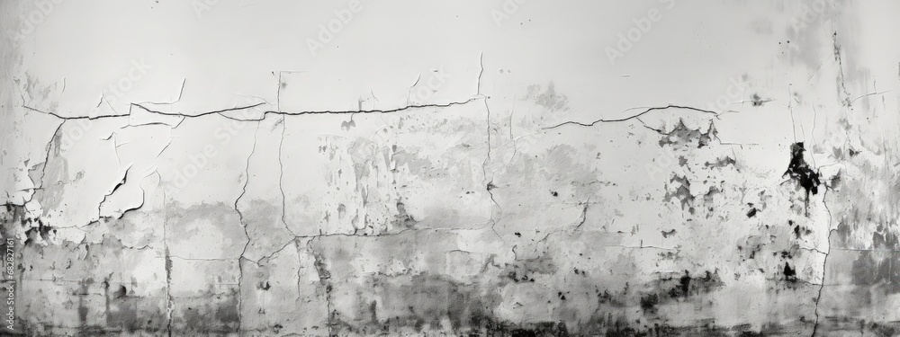 Aged and Weathered Concrete Wall with Cracks and Stains Aged and Weathered Concrete Wall with Cracks and Stains