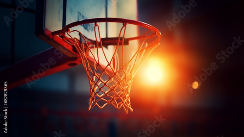 basketball hoop at at a sports arena © sema_srinouljan