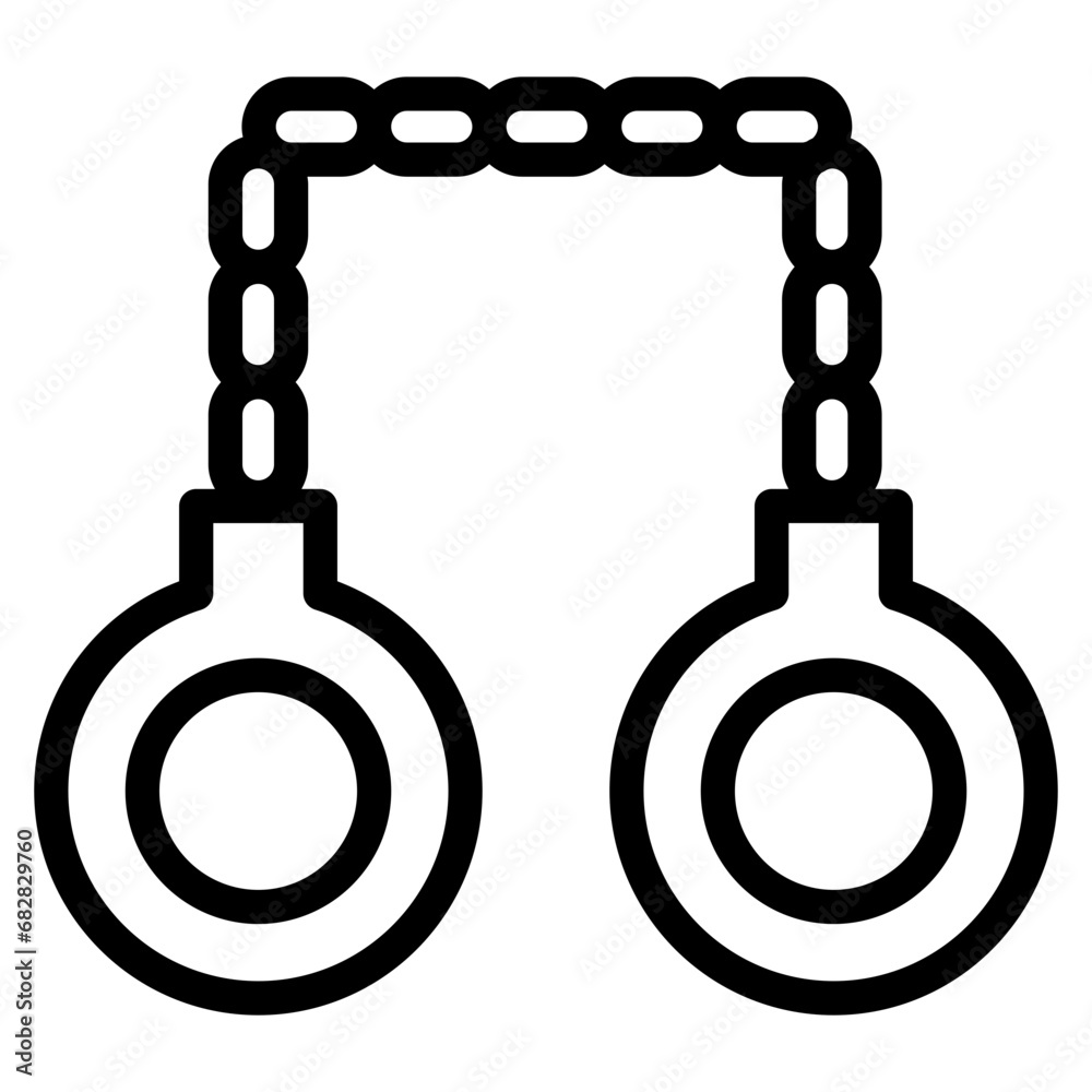 handcuffs line