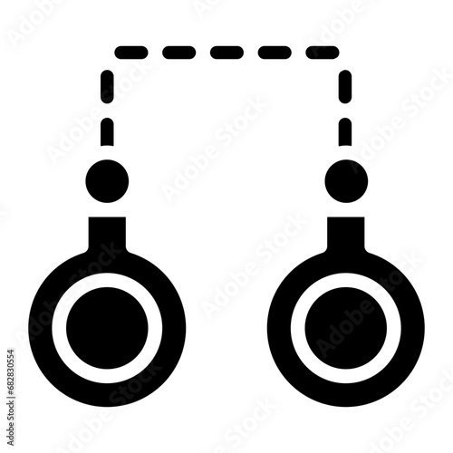 handcuffs glyph