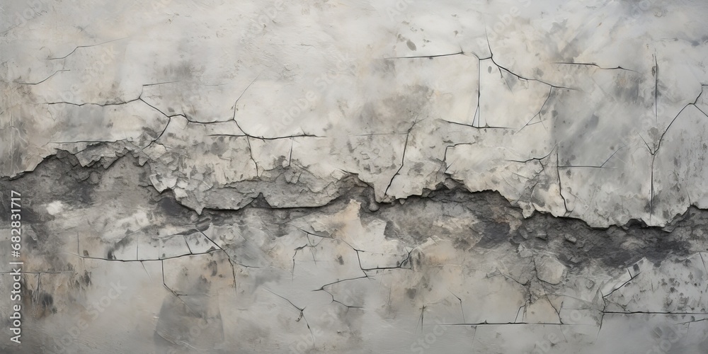 Naklejka premium crack concrete wall background