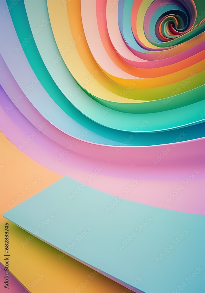 gradient colorful background abstract modern made with Generative AI