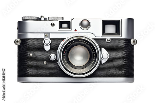 Classic Camera on Display on a transparent background