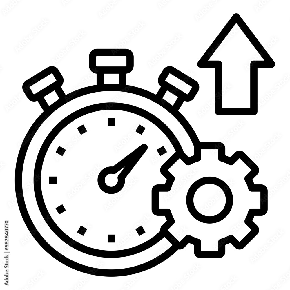 Operational Efficiency Icon Element For Design Operational Efficiency Icon Element For Design
