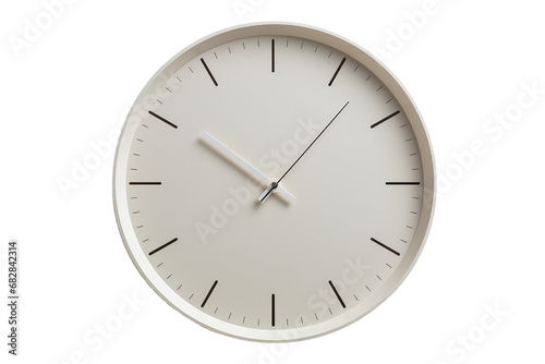 Sleek Digital Timepiece Decor on a transparent background