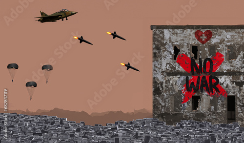 War is evil for the whole world. There are no winners in war

