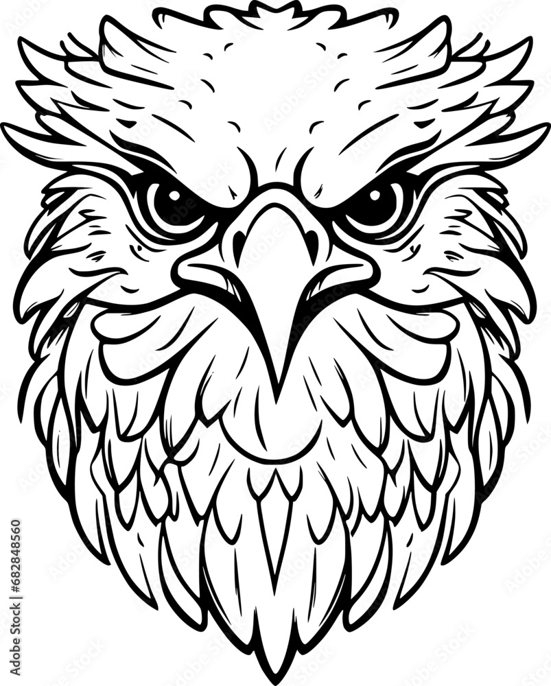 Obraz premium eagle cartoon