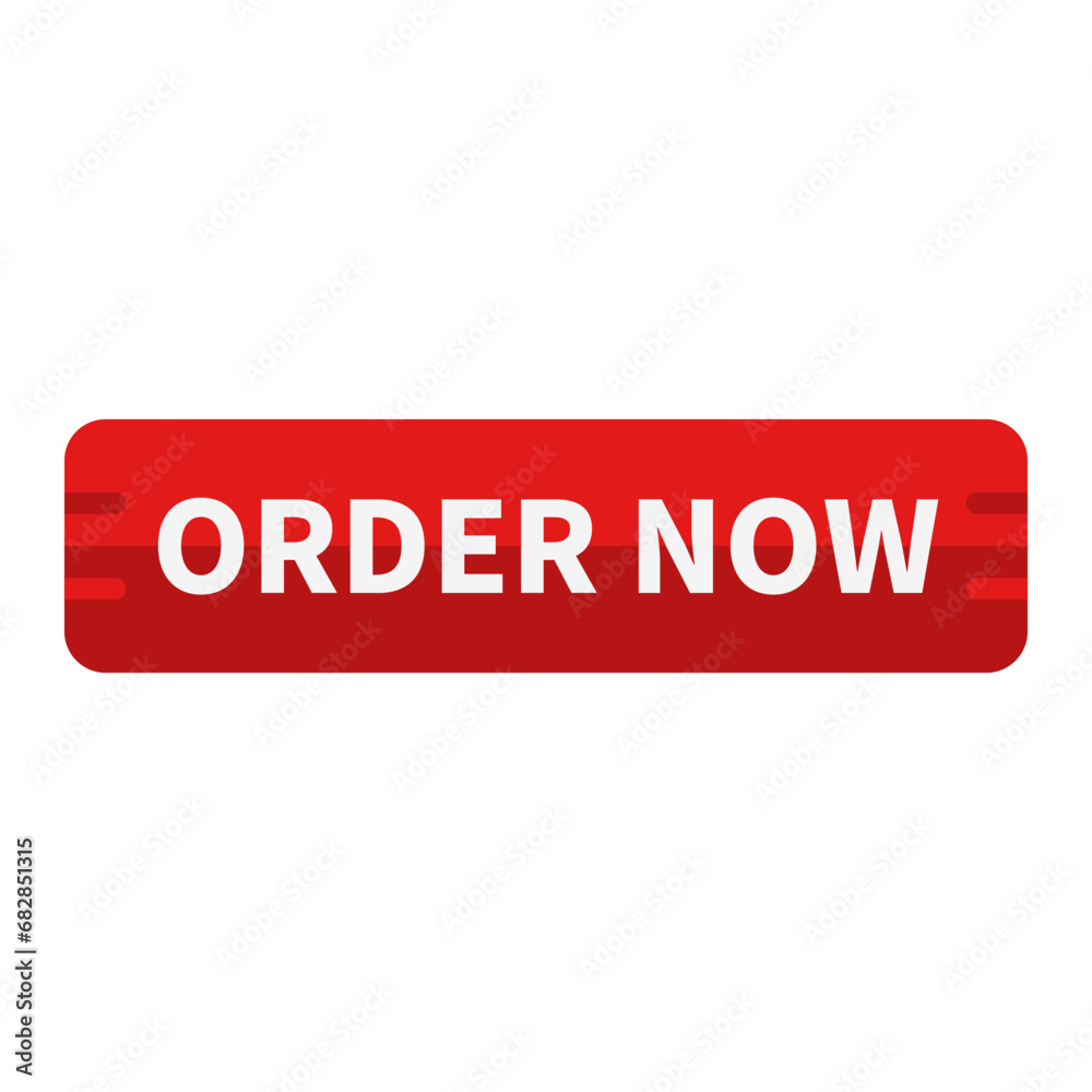 Order Now Button In Red Rectangle Shape For Promotion Business Marketing
Order Now Button In Red Rectangle Shape For Promotion Business Marketing