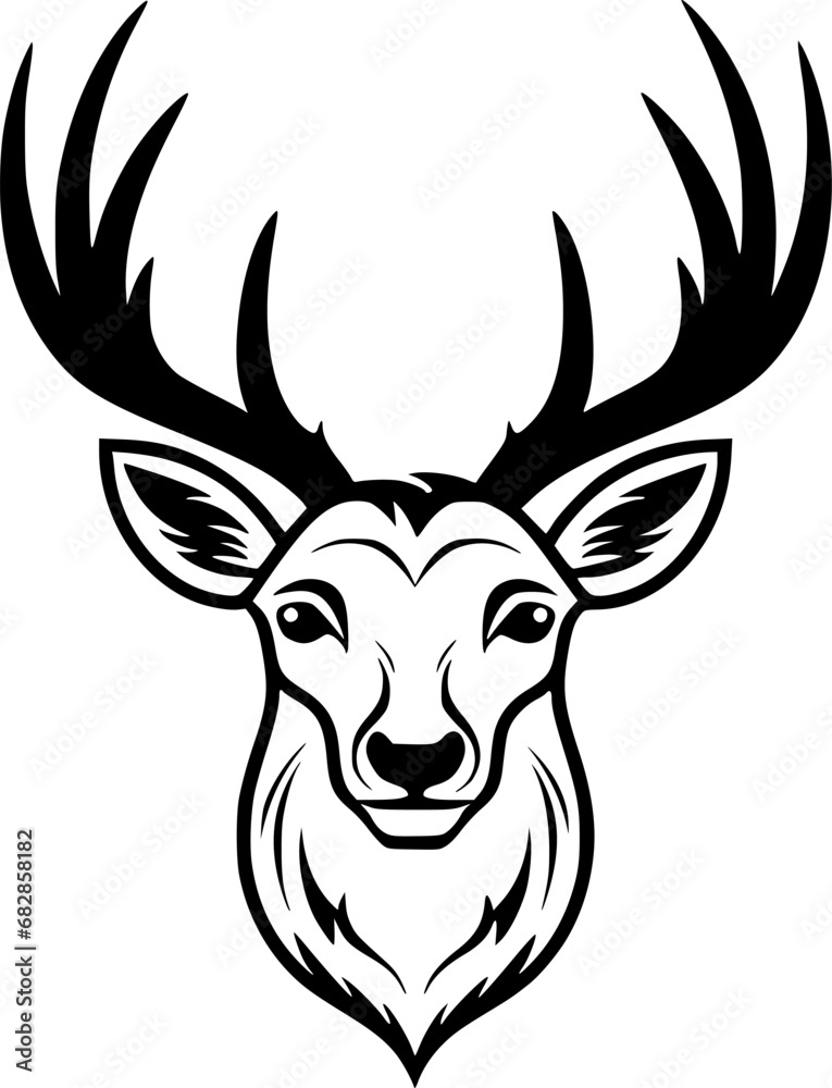 Dear - High Quality Vector Logo - Vector illustration ideal for T-shirt graphic Dear - High Quality Vector Logo - Vector illustration ideal for T-shirt graphic