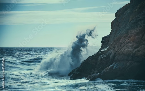 cinematic sea waves