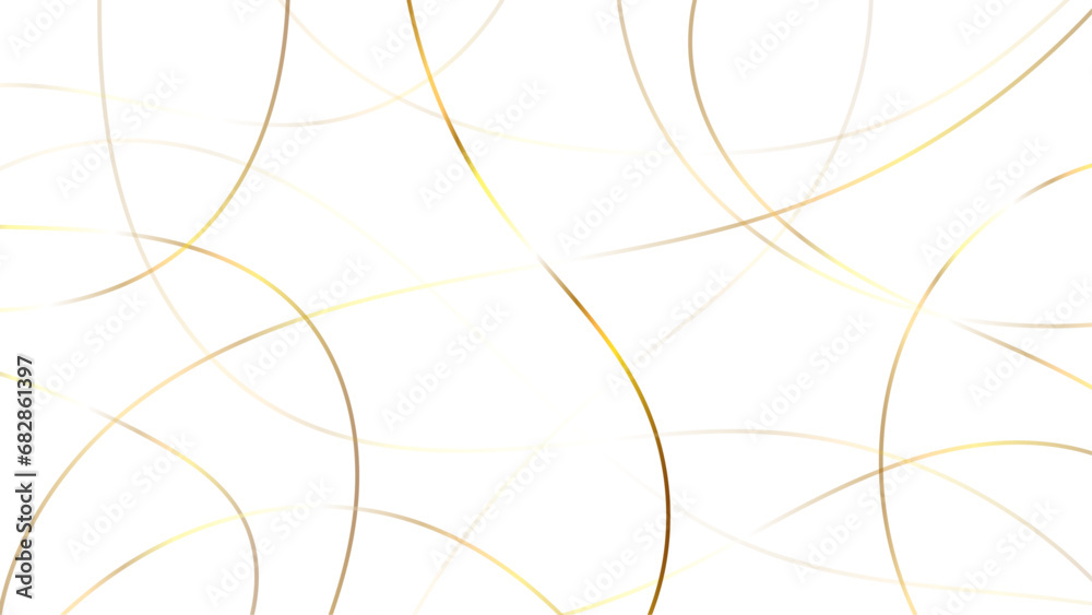 Golden luxury scribble line art background. Chaotic abstract lines abstract geometric pattern background. Golden luxury scribble line art background. Chaotic abstract lines abstract geometric pattern background.