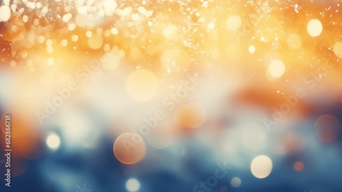 abstract background with bokeh