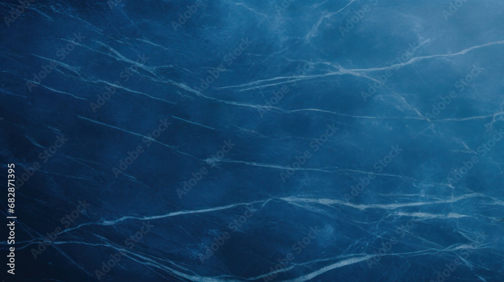 Smooth dark blue marble background surface - obrazy, fototapety, plakaty 