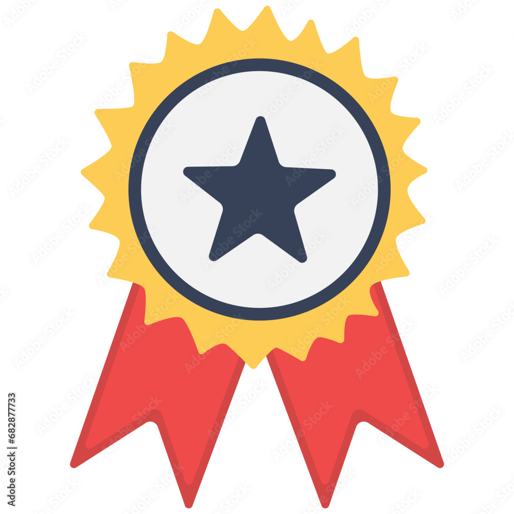 Award medal isolated on white bang background. Award medal isolated on white bang background.