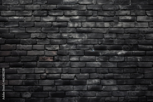 black brick wall background